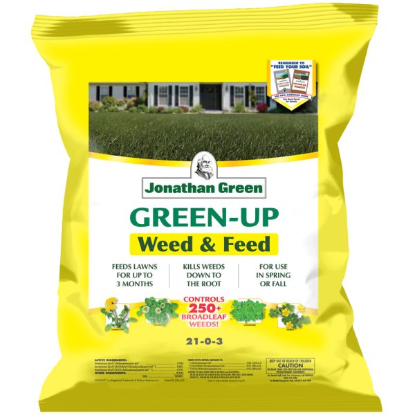 Jonathan Green Green-Up Weed & Feed Lawn Fertilizer For All Grasses 5000 sq ft