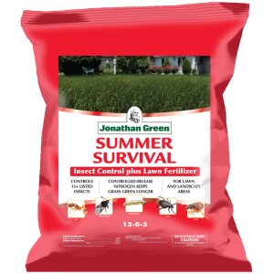 Jonathan Green Summer Survival Insect Control Lawn Fertilizer For All Grasses 5000 sq ft