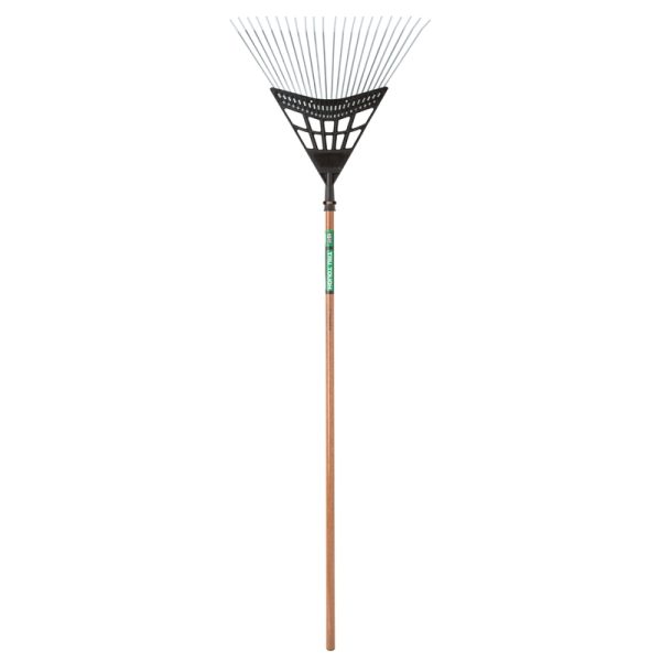 Corona 65 in. 22 Tine Steel Rake Wood Handle