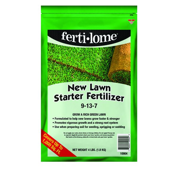 Ferti-Lome Lawn Starter Lawn Fertilizer For All Grasses 1000 sq ft