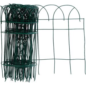 Panacea 240 in. L X 14 in. H PVC Green Scroll Garden Edging