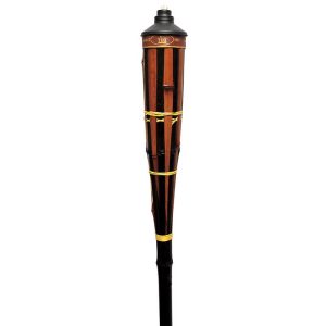 TIKI Easy Pour Brown Bamboo 60 in. Tiki Outdoor Torch 1 pc