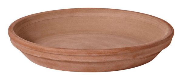 Deroma 1.4 in. H X 11.6 in. D Clay Rich Plant Saucer Chocolate