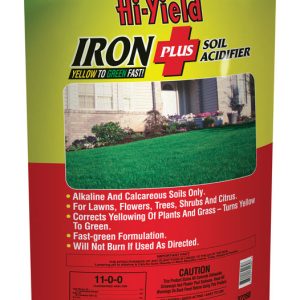 Hi-Yield Iron + Soil Acidifier Plus Iron 25 lb