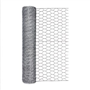 Garden Craft 1 in. X 24 in. H X 50 ft. L Galvanized Steel Poultry Netting