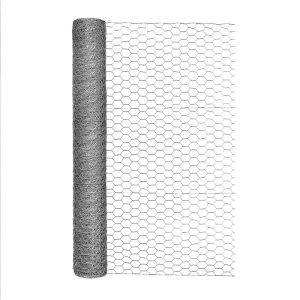 Garden Craft 1 in. X 36 in. H X 50 ft. L Galvanized Steel Poultry Netting
