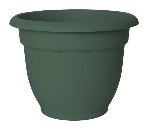 Bloem Terrapot 6.5 in. H X 6 in. D Resin Ariana Planter Thyme Green