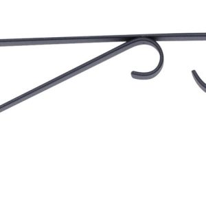 Panacea Black Steel 9 in. H Straight w/Loop Plant Hook