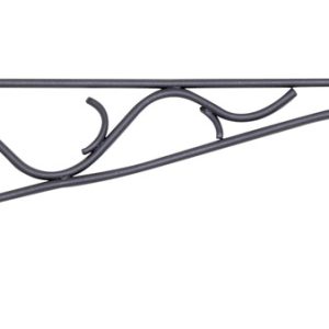 Panacea Black Steel 10 in. H Swivel Plant Hook