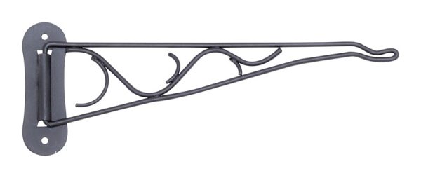 Panacea Black Steel 10 in. H Swivel Plant Hook