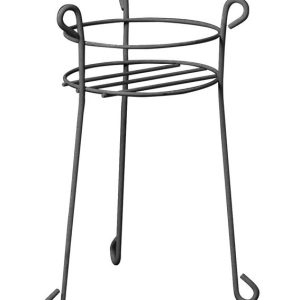 Panacea 21 in. H Black Steel Plant Stand
