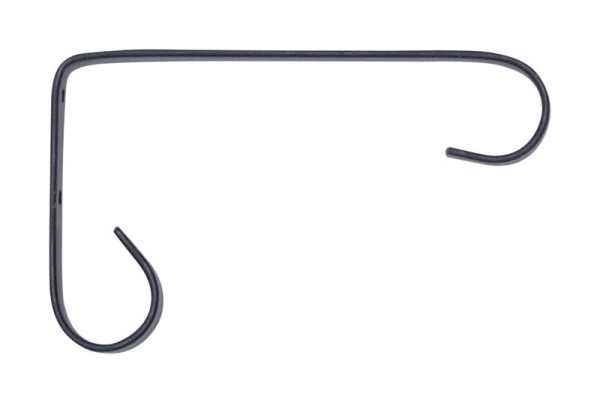 Panacea Black Steel 6 in. H Basic Plant Hook