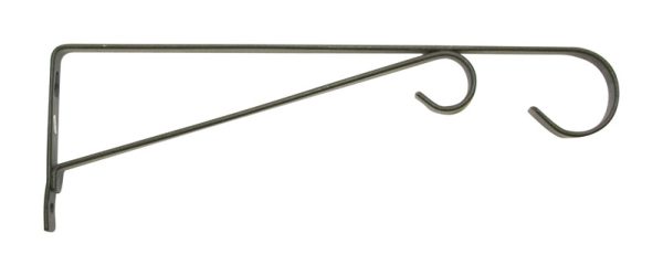 Panacea Black Steel 12 in. H Straight w/Loop Plant Hook