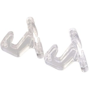 Panacea Clear Plastic 2 in. H Sturdy Plant Hook 2 pk