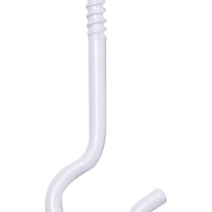 Panacea White Steel 2-1/2 in. H Sturdy Plant Hook 5 pk
