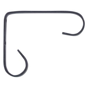 Panacea Black Steel 4 in. H Sturdy Plant Hook