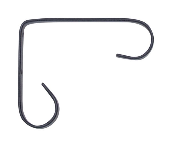 Panacea Black Steel 4 in. H Sturdy Plant Hook
