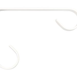 Panacea White Steel 4 in. H Sturdy Plant Hook