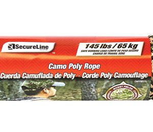 SecureLine 5/16 in. D X 75 ft. L Camouflage Diamond Braided Polypropylene Rope