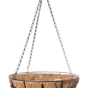 Panacea Steel Hanging Basket Black