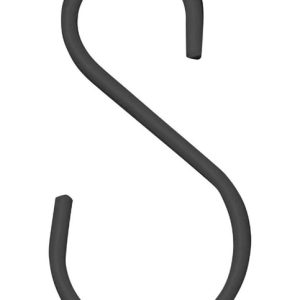 Panacea Black Steel S-Hook Extender Hook 2 pk