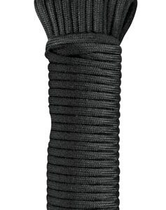 SecureLine 5/32 in. D X 50 ft. L Black Braided Nylon Paracord
