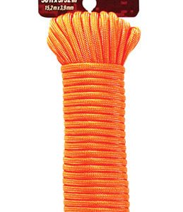 SecureLine 5/32 in. D X 50 ft. L Orange Braided Nylon Paracord