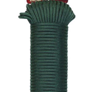 SecureLine 5/32 in. D X 100 ft. L Green Braided Nylon Paracord