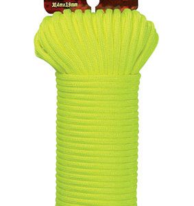 SecureLine 5/32 in. D X 100 ft. L Yellow Braided Nylon Paracord