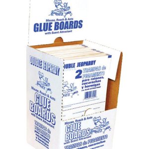 JT Eaton Double Jeopardy Small Glue Board Trap For Insects and Mice 2 pk