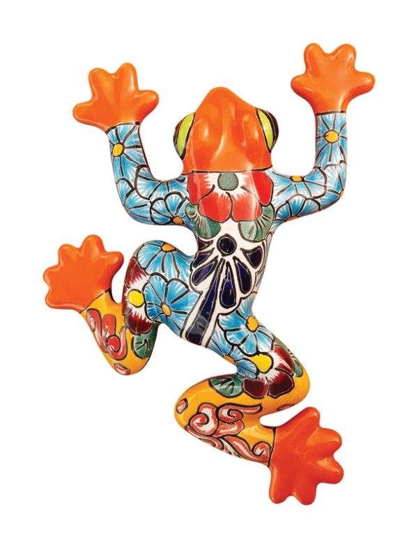 Avera Talavera Multicolored Ceramic 8 in. H Wall Hanging Decor