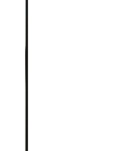 Panacea Black Steel 84 in. H Bird Design Plant Hook