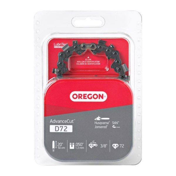 Oregon AdvanceCut D72 20 in. 72 links Chainsaw Chain