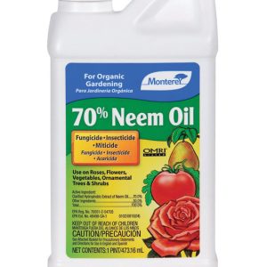 Monterey 70% Neem Oil Organic Insect Killer Liquid Concentrate 1 pt