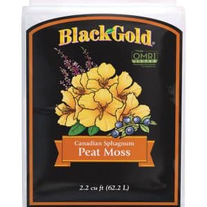 Black Gold Organic Canadian Sphagnum Peat Moss 2.2 cu ft