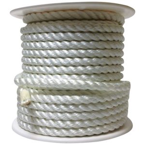 Wellington 5/8 in. D X 140 ft. L White Twisted Nylon Rope