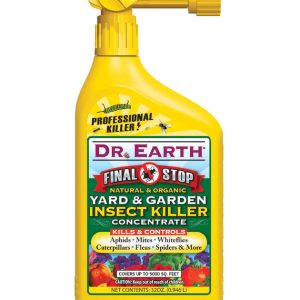 Dr. Earth Final Stop Yard & Garden Organic Insect Killer Liquid Concentrate 32 oz