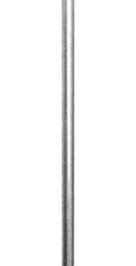 YardGard 72 in. H X 2-3/8 in. W 16 Ga. Metal Chain Link Fence Terminal Post