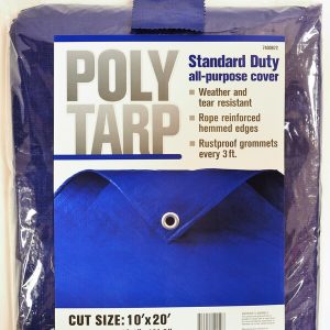 Projex 10 ft. W X 20 ft. L Light Duty Polyethylene Tarp Blue