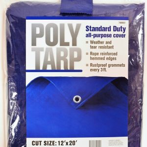 Projex 12 ft. W X 20 ft. L Light Duty Polyethylene Tarp Blue