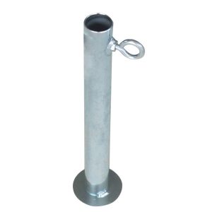 AHC 3/4 in. Round X 3/4 in. D Galvanized Carbon Steel 10 in. L Connector