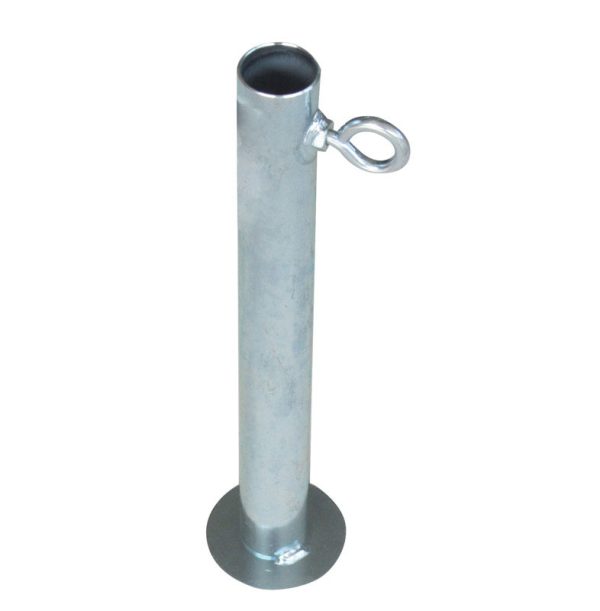 AHC 3/4 in. Round X 3/4 in. D Galvanized Carbon Steel 10 in. L Connector