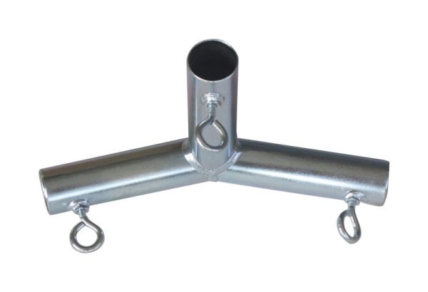 AHC 1 in. Round X 1 in. D Galvanized Carbon Steel 9-13/16 in. L Connector