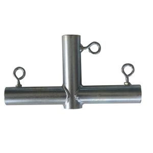 AHC 1 in. Round X 1 in. D Galvanized Carbon Steel 10 in. L Connector