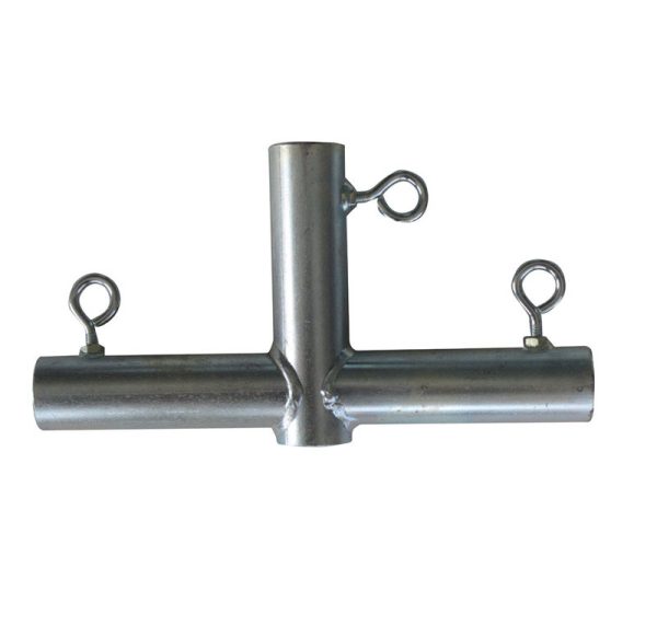 AHC 1 in. Round X 1 in. D Galvanized Carbon Steel 10 in. L Connector