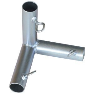 AHC 3/4 in. Round X 3/4 in. D Galvanized Carbon Steel 5-11/16 in. L Connector