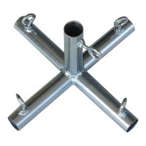 AHC 3/4 in. Round X 3/4 in. D Galvanized Carbon Steel 10 in. L Connector