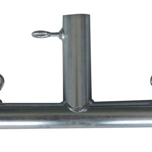 AHC 1 in. Round X 1 in. D Galvanized Carbon Steel 10 in. L Connector
