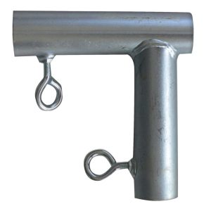 AHC 1 in. Round X 1 in. D Galvanized Carbon Steel 5-1/2 in. L Connector