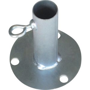 AHC 1 in. Round X 1 in. D Galvanized Carbon Steel 4-9/32 in. L Connector